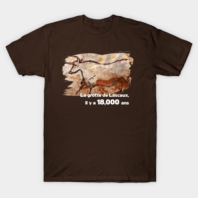 lascaux #2 T-Shirt by PolygoneMaste